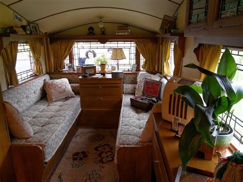 The interior of our 1949 Burlingham caravan. | Caravan interior ...