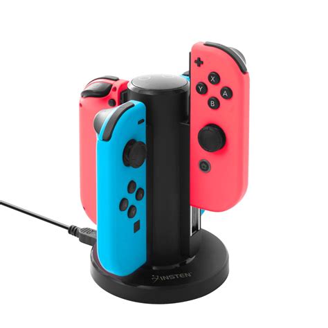 Nintendo Switch Joy-Con USB Dock Charging Station, by Insten 4 in 1 Joy ...