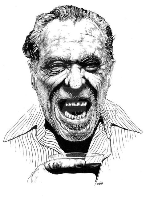 Charles Bukowski by stephenburger on DeviantArt