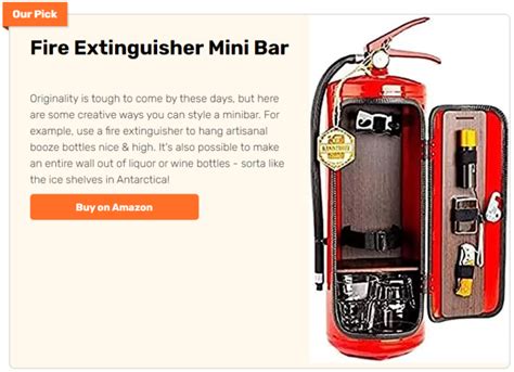 Exciting Fire Extinguisher Mini Bar in 9 Steps – Your Projects@OBN