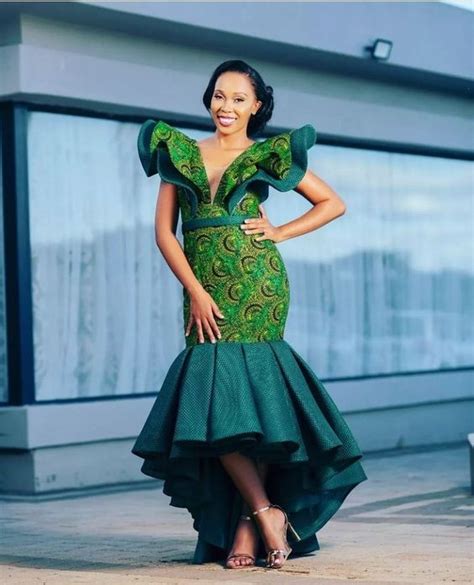 Traditional attire for lobola 2022, azure outfit ideas with wedding dress, gown | Formal wear ...