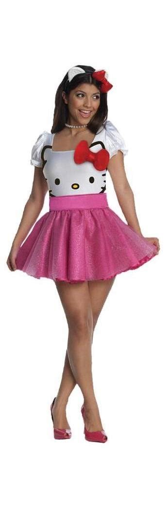 Hello Kitty Pink Adult Costume - SpicyLegs.com