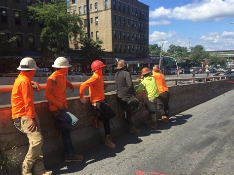 UPDATE Bedford Park: Construction Site Boom Truck Carrying Poles Breaks ...