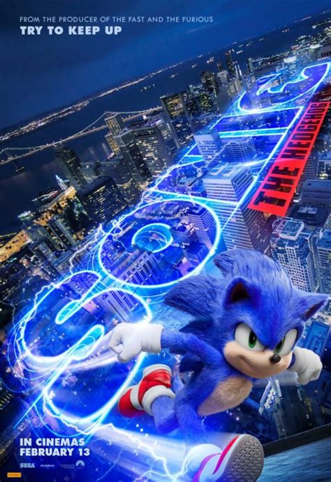 Sonic the Hedgehog movie gets two new international posters