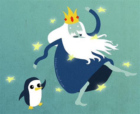 Ice King and Gunter! ;) - Adventure Time with Ice King and Gunter! Fan Art (35943017) - Fanpop