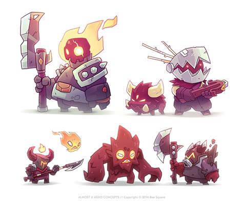 Video game character design collection II :: Behance