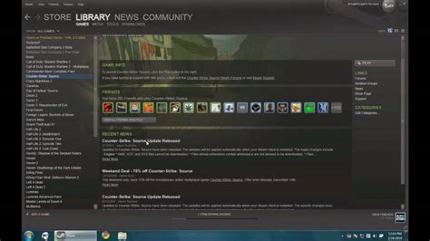 Steam 2010 UI Beta overview - YouTube