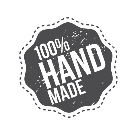 "100% handmade" stamp - GallinaSmilza