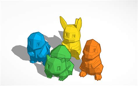 3D design Pokemon! - Tinkercad