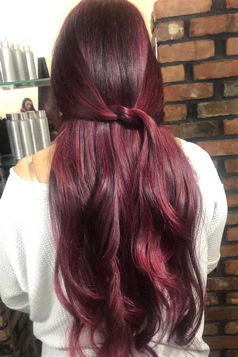 Embrace the Vibrant Power of Chocolate Cherry Hair Color | Chocolate ...