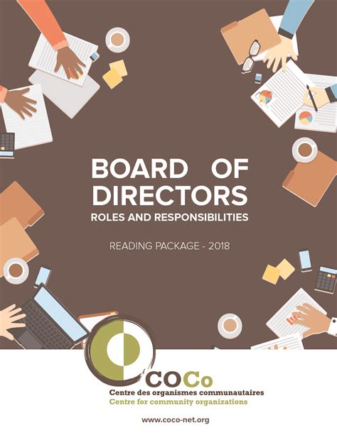 What are the roles of board of directors