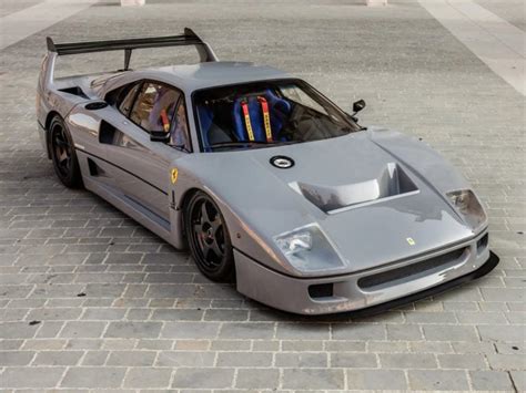 Unique Nardo Grey Ferrari F40 "Competizione" To Be Sold At Auction