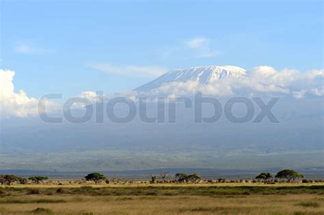 Snow on top of Mount Kilimanjaro | Stock image | Colourbox