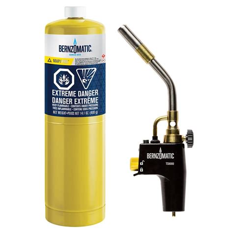 Bernzomatic Max Performance Torch Kit With Map-Pro Cylinder, 49% OFF