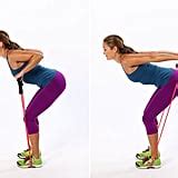 Triceps Press With Resistance Band | 5 Triceps Exercises to Tone Your Arms | POPSUGAR Fitness ...