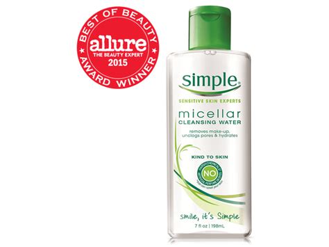 Simple Micellar Cleansing Water, 13.5 fl oz Ingredients and Reviews