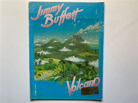 Jimmy Buffett VOLCANO Songbook Vintage 1979 10 songs/52 pages EXTREMELY ...