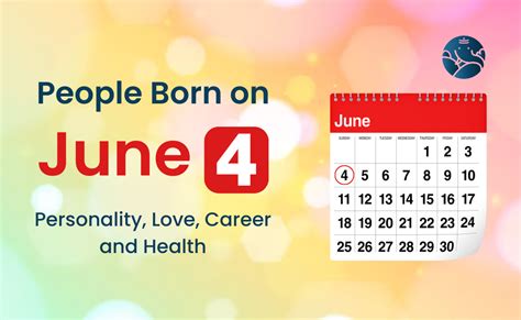 People Born on June 4 Personality, Love, Career, And Health