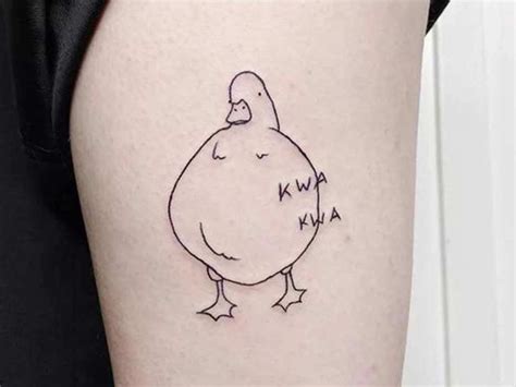 20+ Duck Outline Tattoo - EadanImilla