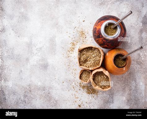 Traditional Argentina yerba mate tea Stock Photo - Alamy