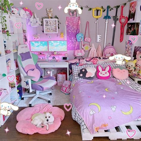 Pin by 𝓙𝓸𝓻𝓭𝓲 on room. | Cute room ideas, Game room design, Girl room