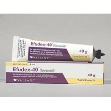 Efudex 5% Cream 40 Gm By Valeant Pharma.