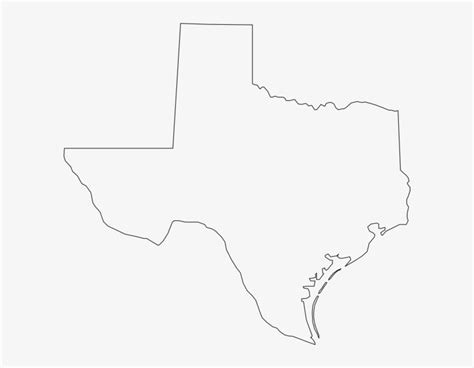 Texas State Outline Png Transparent PNG - 600x558 - Free Download on NicePNG