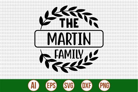 The Martin Family Graphic by creativemim2001 · Creative Fabrica