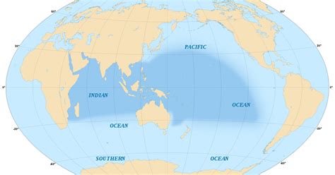 Ocean Whispers: INDO-PACIFIC BIOREGION MAP -- BLANK