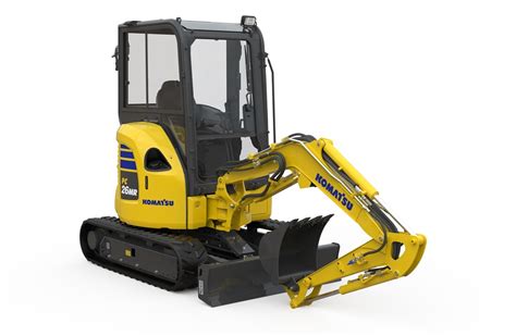 New Komatsu mini-excavators