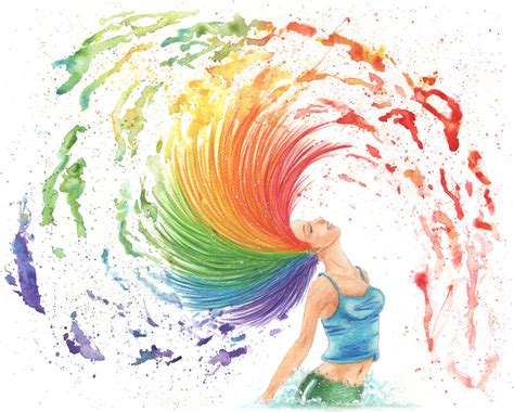 Rainbow Splash by Stephanie-Chivas on DeviantArt