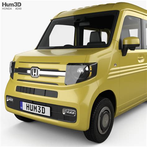 Honda N-Van Style Fun with HQ interior 2021 3D model - Vehicles on Hum3D