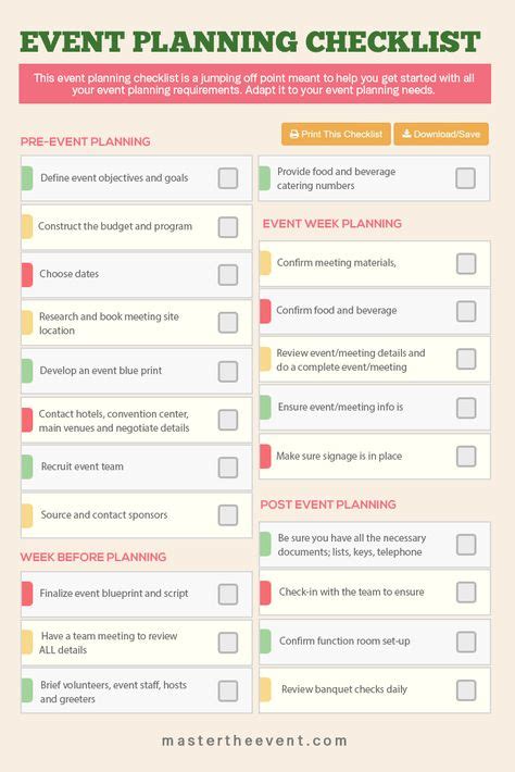 45 Event planning ideas in 2021 | party planning checklist, event planning, event planning checklist