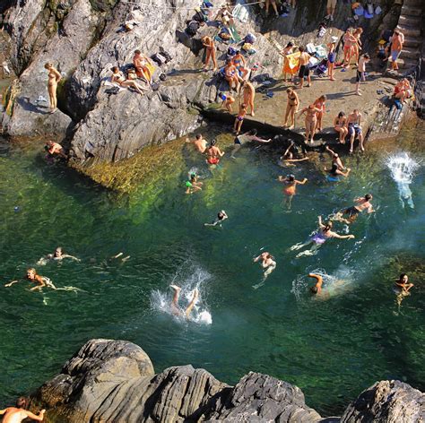 Manarola has the best deep-water swimming around | © all rig… | Flickr