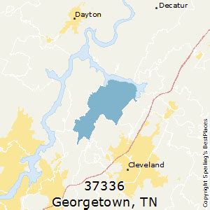 Georgetown (zip 37336), TN