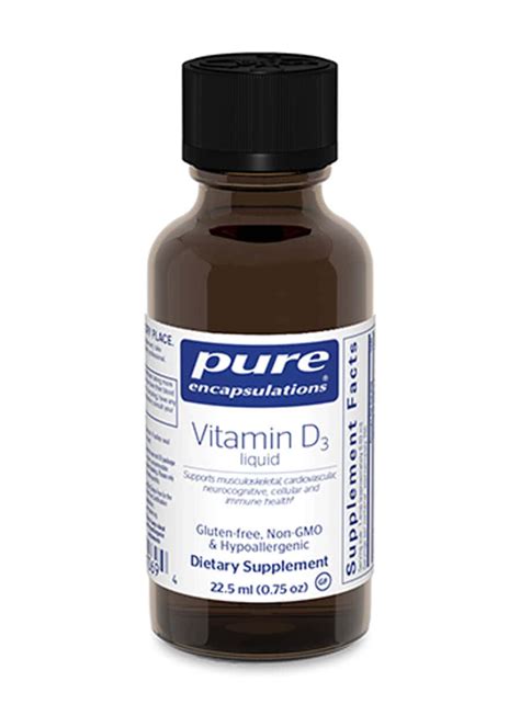 Vitamin D3 liquid** Now with no dropper** - Pure Prescriptions