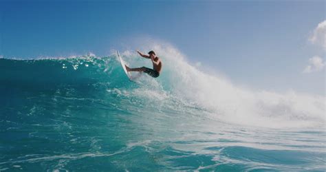 Surfer riding Giant Wave in Hawaii image - Free stock photo - Public Domain photo - CC0 Images