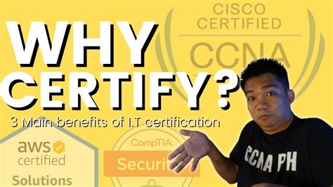 3 Main Benefits of I.T Certification