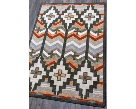 Bright Southwest Rug, Southwest Area Rug, Bright Area Rug, Aztec Rug ...