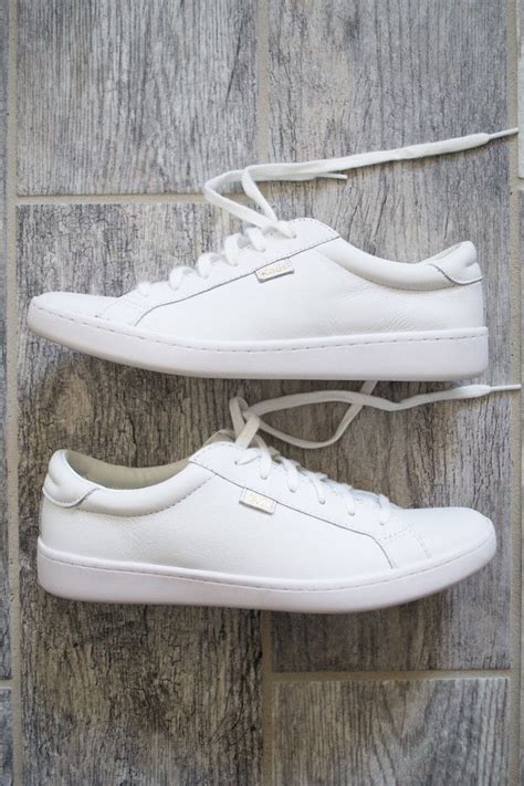 Leather White Keds | Best-Seller | White casual sneakers, White shoes ...