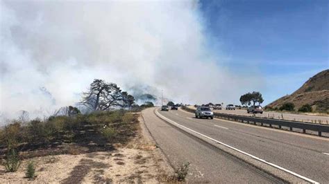 Wildfire Near San Luis Obispo, California, 10% Contained; Evacuation ...