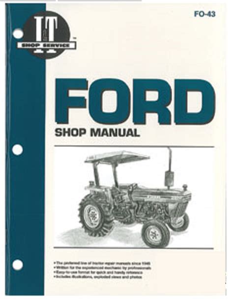 Ford 2810, 2910, 3910 Tractor Shop Repair Manual -- FO43