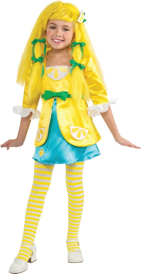 Girl's Deluxe Strawberry Shortcake Lemon Meringue Costume - Walmart.com - Walmart.com