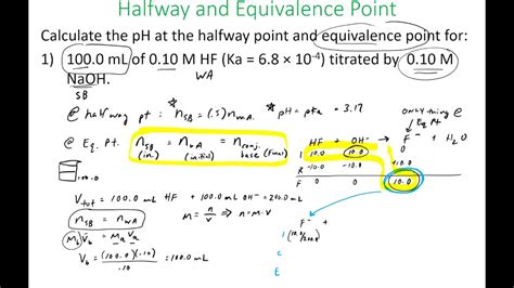 Acid Base titration problem solving - YouTube