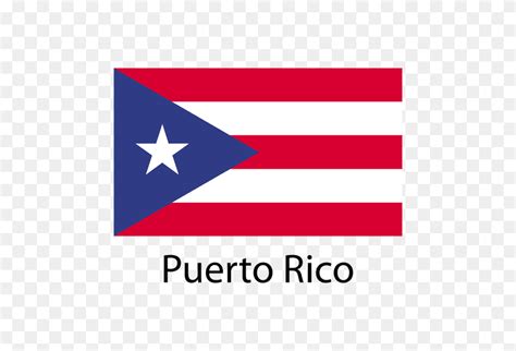 Printable Puerto Rico Flag