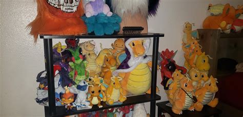 Dragonite Plush collection update! : r/pokeplush