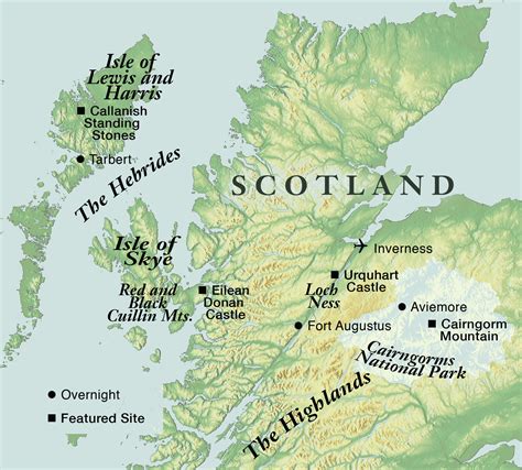 South Scotland Map