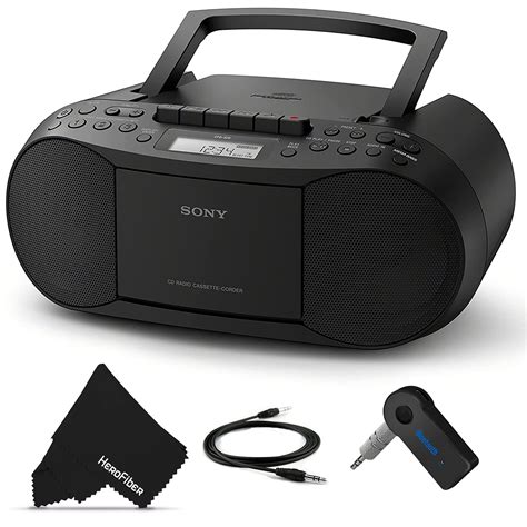 Buy Sony Bluetooth Boombox CD Radio Cassette Player Portable Stereo ...