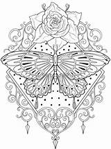 Tattoo Coloring Pages Free sketch template