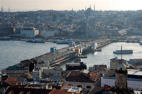 Galata bridge stock photo. Image of asia, ottoman, landmark - 108134040